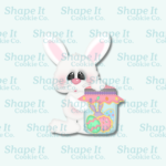 Bunny with Cookie Jar Cookie Cutter