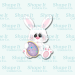 Bunny with Egg Cookie - Cookie Cutter