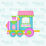 Easter Express Train Cookie Cutter