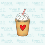 Valentine Frappuccino Cookie Cutter