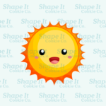 Smiling Sun Cookie Cutter