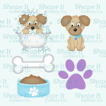 Cozy Puppy Cookie Cutter Sets