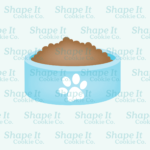 Puppy Food Bowl Cookie Cutter