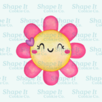 Summer Smiling Flower Cookie Cutter