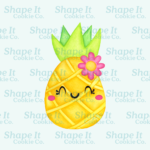 Summer Smiling Pineapple Cookie Cutter