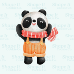 Woodland Panda Cookie Cutter