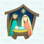 Nativity Scene Cookie Cutter Set