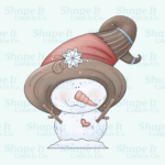 Country Snowman with Hat Cookie Cutter