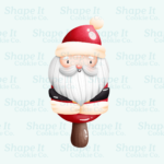 Santa Claus Popsicle Cookie Cutter