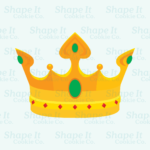 Gaspar (Caspar) Crown Cookie Cutter