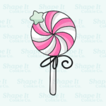 Swirl Lollipop Cookie Cutter