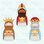 Nativity Characters Cookie Cutter Set - Three Wise Men