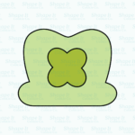 Clover Hat Charm Cookie Cutter