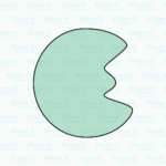 Moon Charm Cookie Cutter