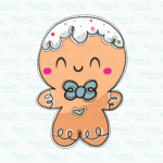 Candyland Gingerbread Boy Cookie Cutter