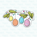 Easter Egg Branch Cookie Cutter